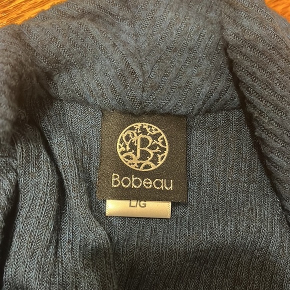 Bobeau Woman’s Blue Cardigan Size L - Picture 3 of 5
